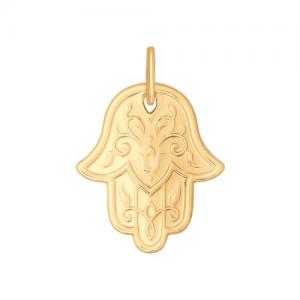 Подвеска «Рука Фатимы» из золота