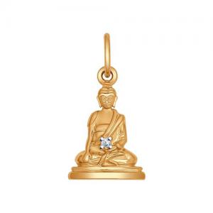 Подвеска «Будда» из золота