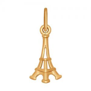 Золотая подвеска «Эйфелева башня»