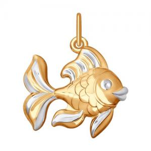 Подвеска «Рыбка» из золота