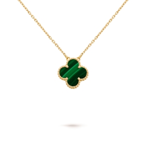 Kaelakee Clover Jewellery Malahhiit
