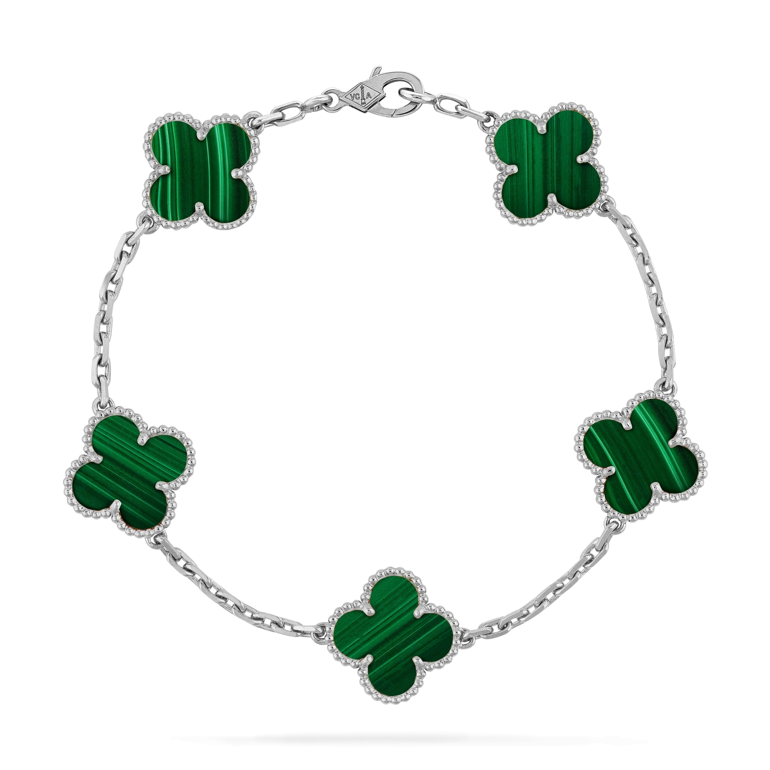 Käevõru Clover Jewellery Malahhiit