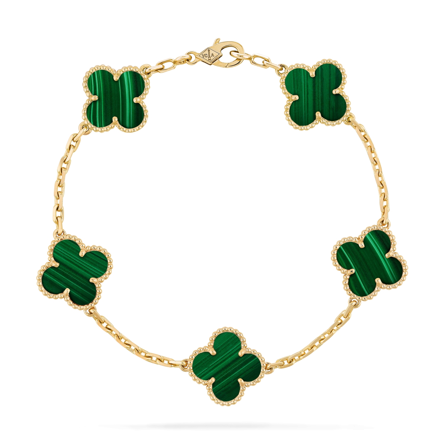 Käevõru Clover Jewellery Malahhiit