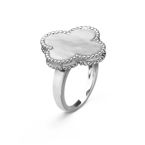 Sõrmus Clover Jewellery White mother of pearl