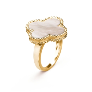 Sõrmus Clover Jewellery White mother of pearl