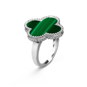 Sõrmus Clover Jewellery Malachite