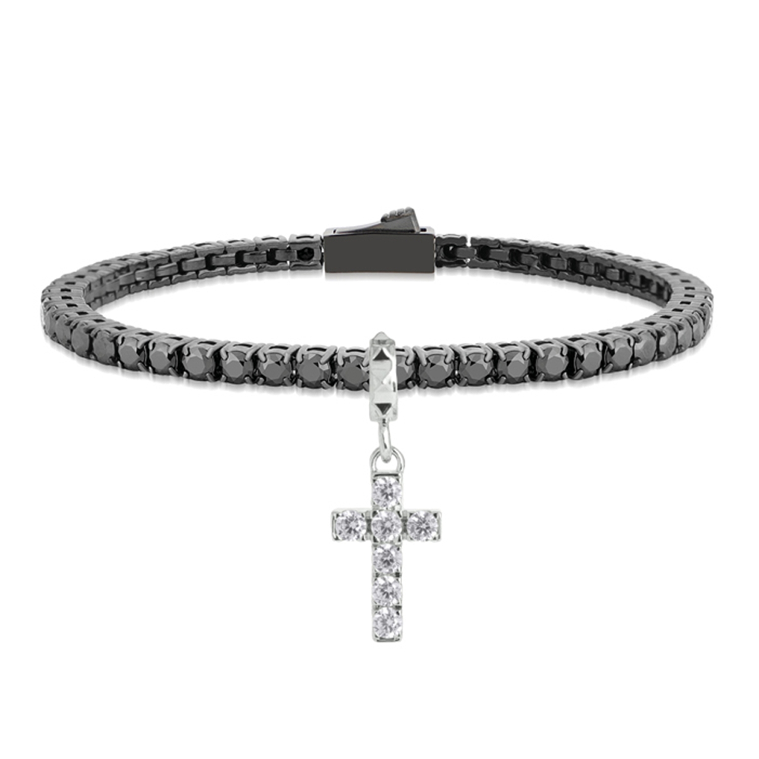 John Richmond 20cm tennis bracelet