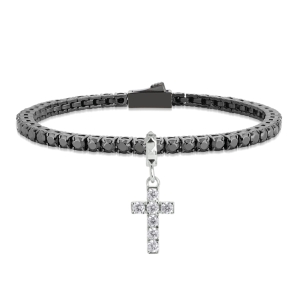 John Richmond 20cm tennis bracelet
