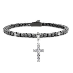 John Richmond 20cm tennis bracelet