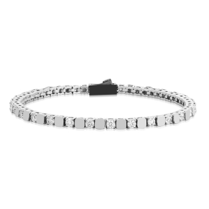John Richmond 20cm tennis bracelet