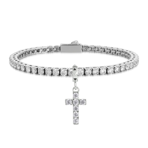 John Richmond 17cm tennis bracelet