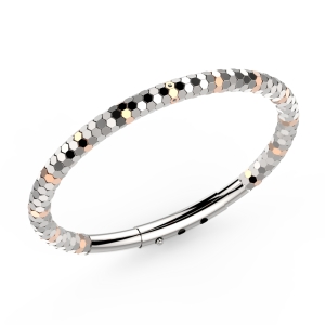 Мужской стальной браслет Bikkembergs GEOB02WR с бриллиантами