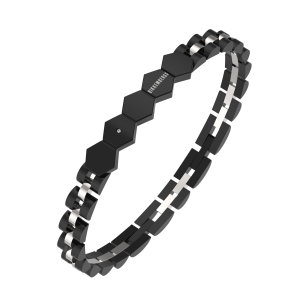 Мужской стальной браслет Bikkembergs с искусственным бриллиантом