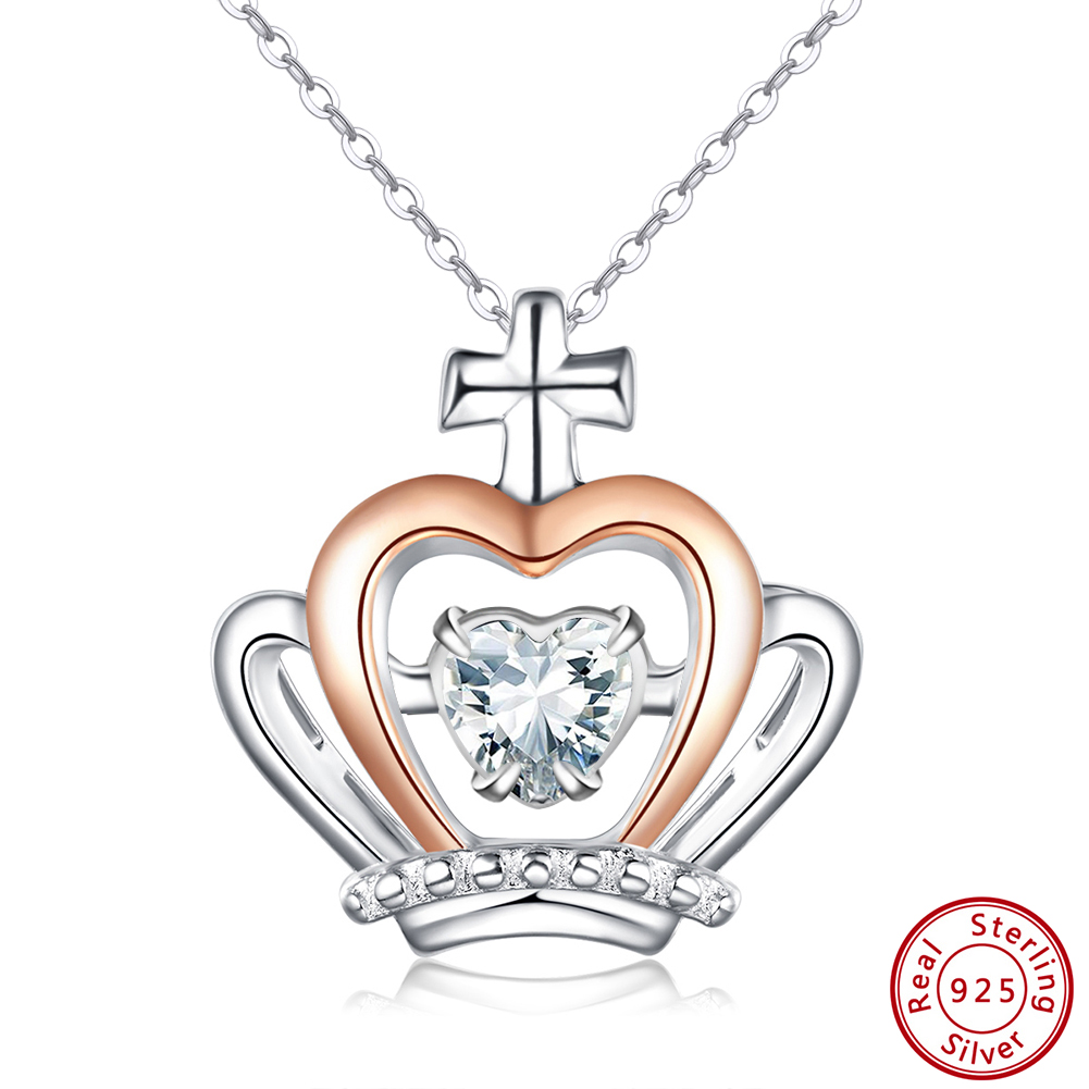 Tantsiva kiviga kaelakee tsirkooniaga