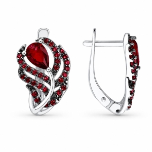 Серебряные серьги