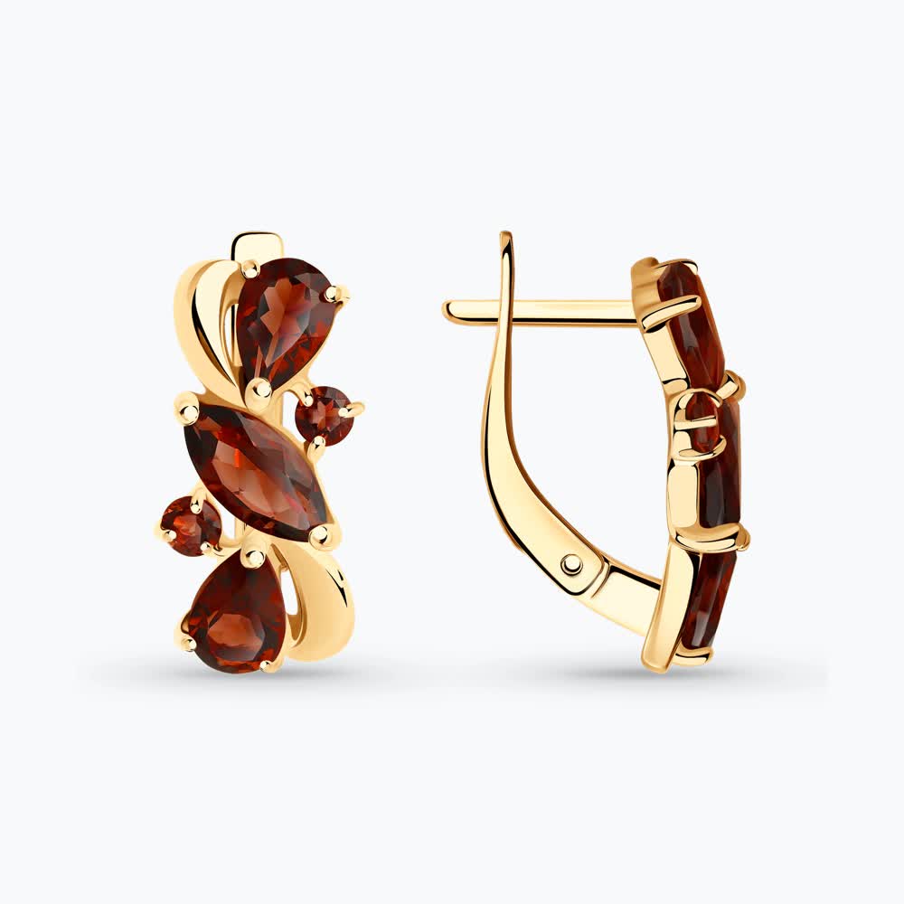 Серебряные серьги