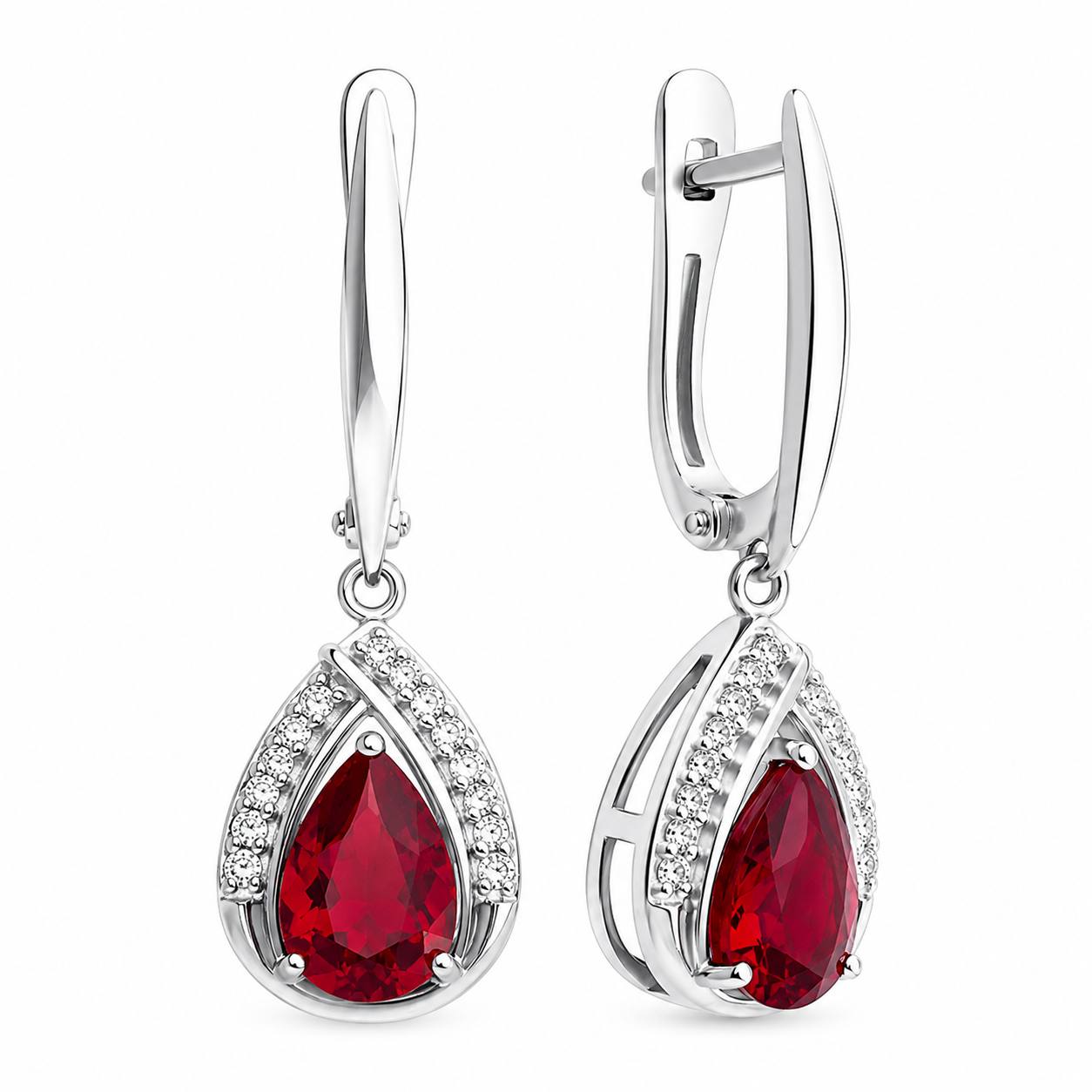 Серебряные серьги