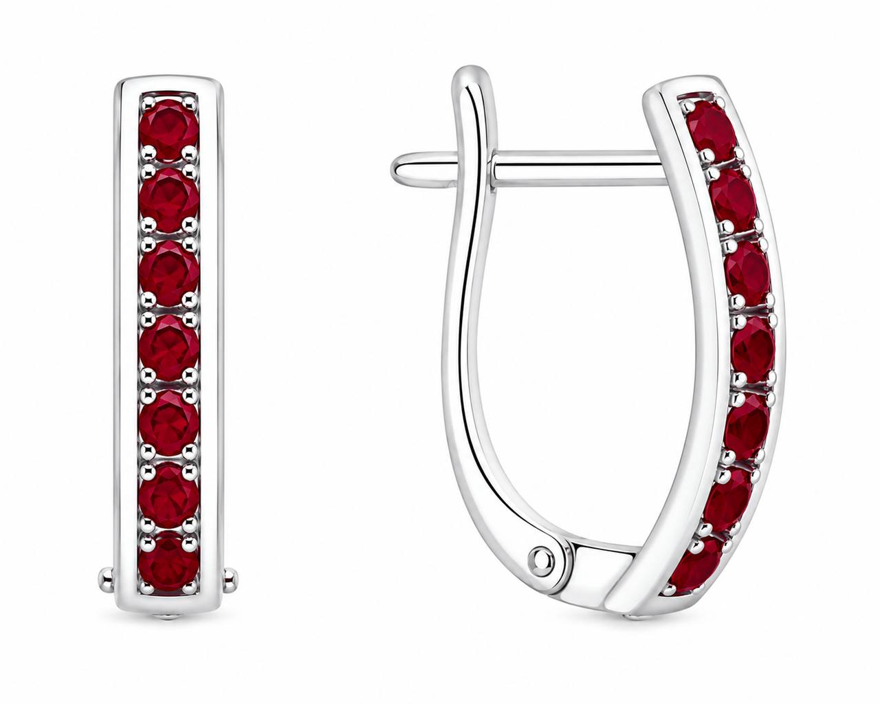 Серебряные серьги
