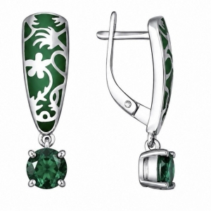 Серебряные серьги