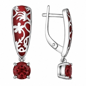 Серебряные серьги