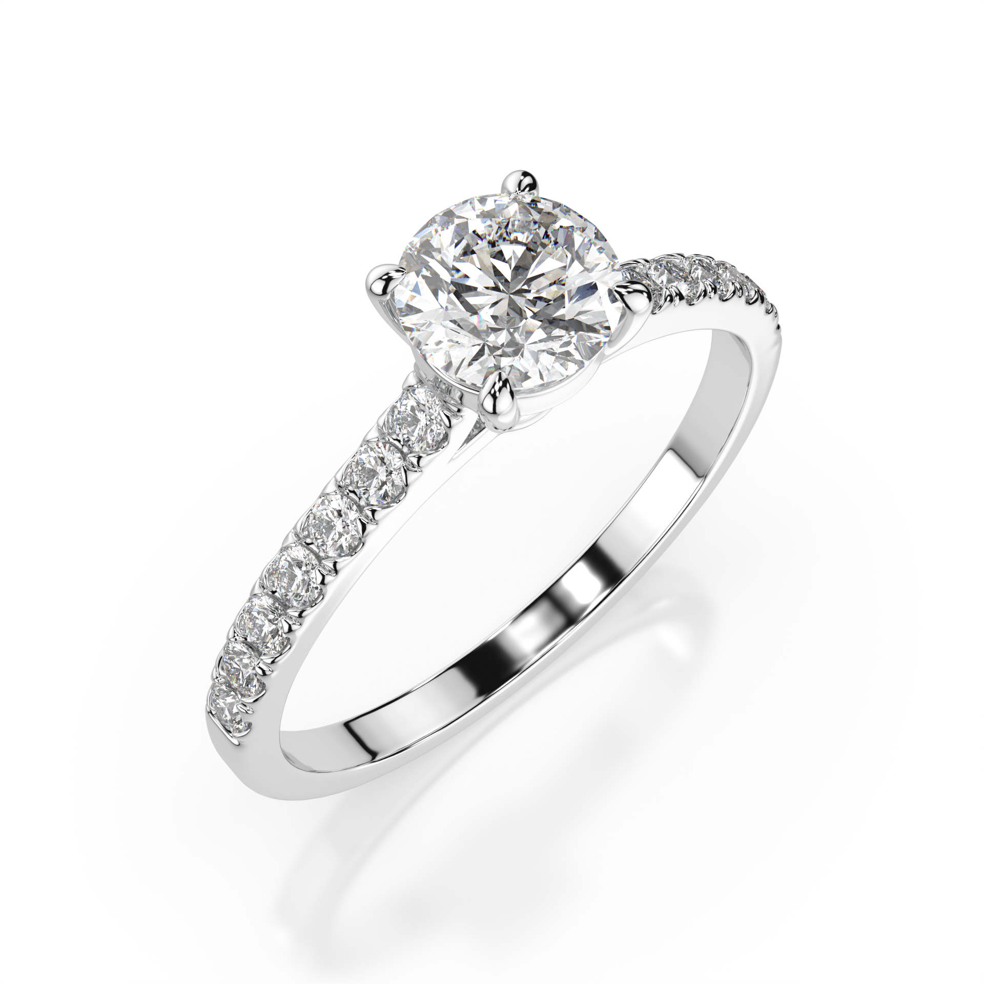 Sõrmus Solitaire Eternity
