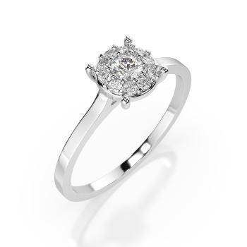 Sõrmus Solitaire Eternity