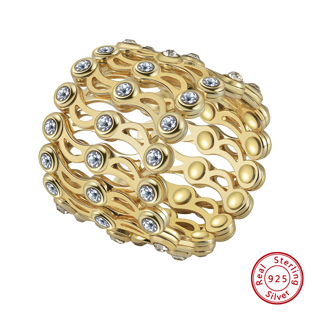 Серебряное кольцо 925 пробы