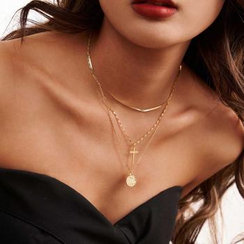 Серебряное колье 925 пробы