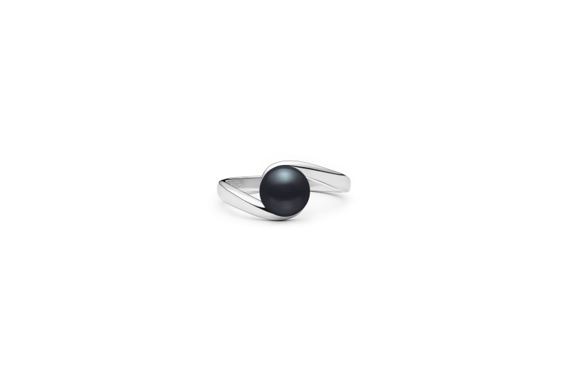 Sõrmus SK22382R Must pärl