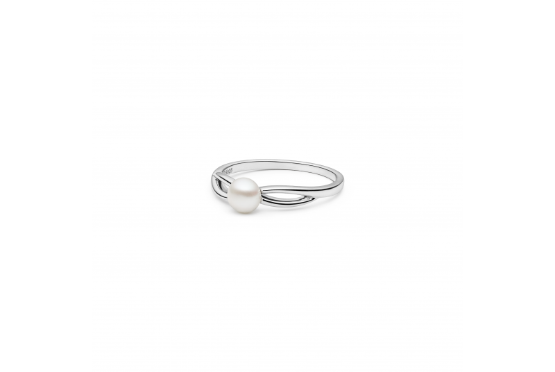 Sõrmus SK24466R Valge pärl