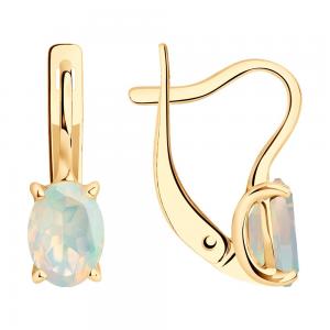 Kuldkõrvarõngad opaalidega
