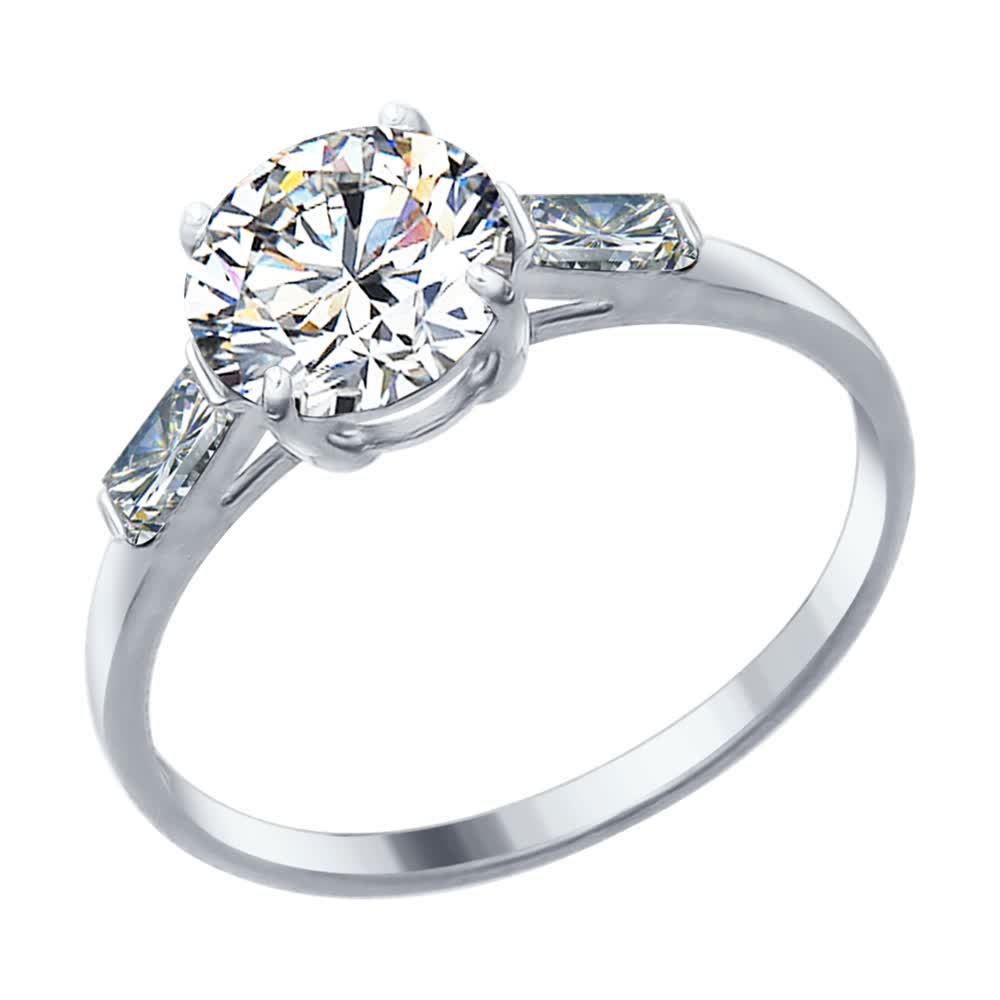 Hõbesõrmus tsirkooniumitega