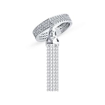 Hõbesõrmus tsirkooniumitega