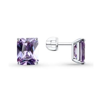 Hõbekõrvarõngad tsirkooniumitega