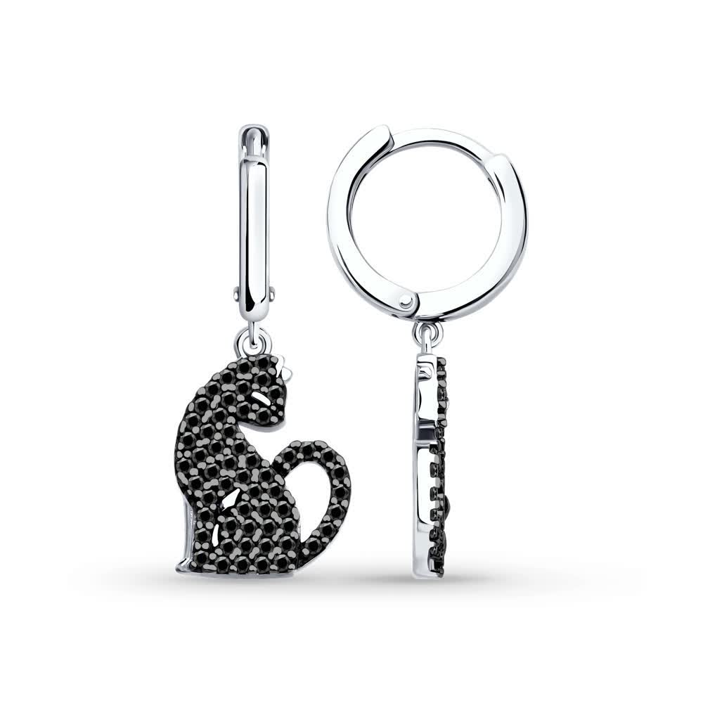 Hõbekõrvarõngad tsirkooniumitega