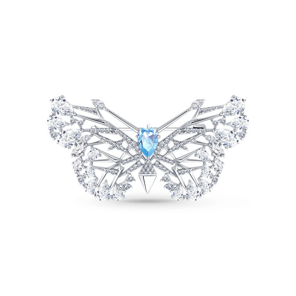 Hõbepross tsirkooniumitega