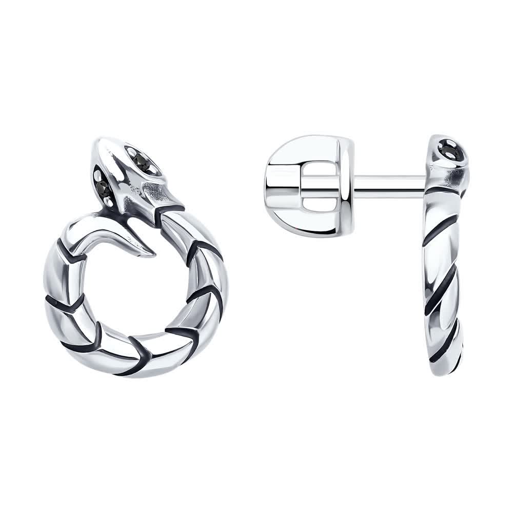 Hõbekõrvarõngad tsirkooniumitega