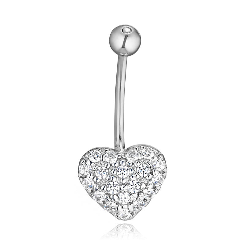 Серьги арт.2122311/94 Пирсинг Кубик Циркония
