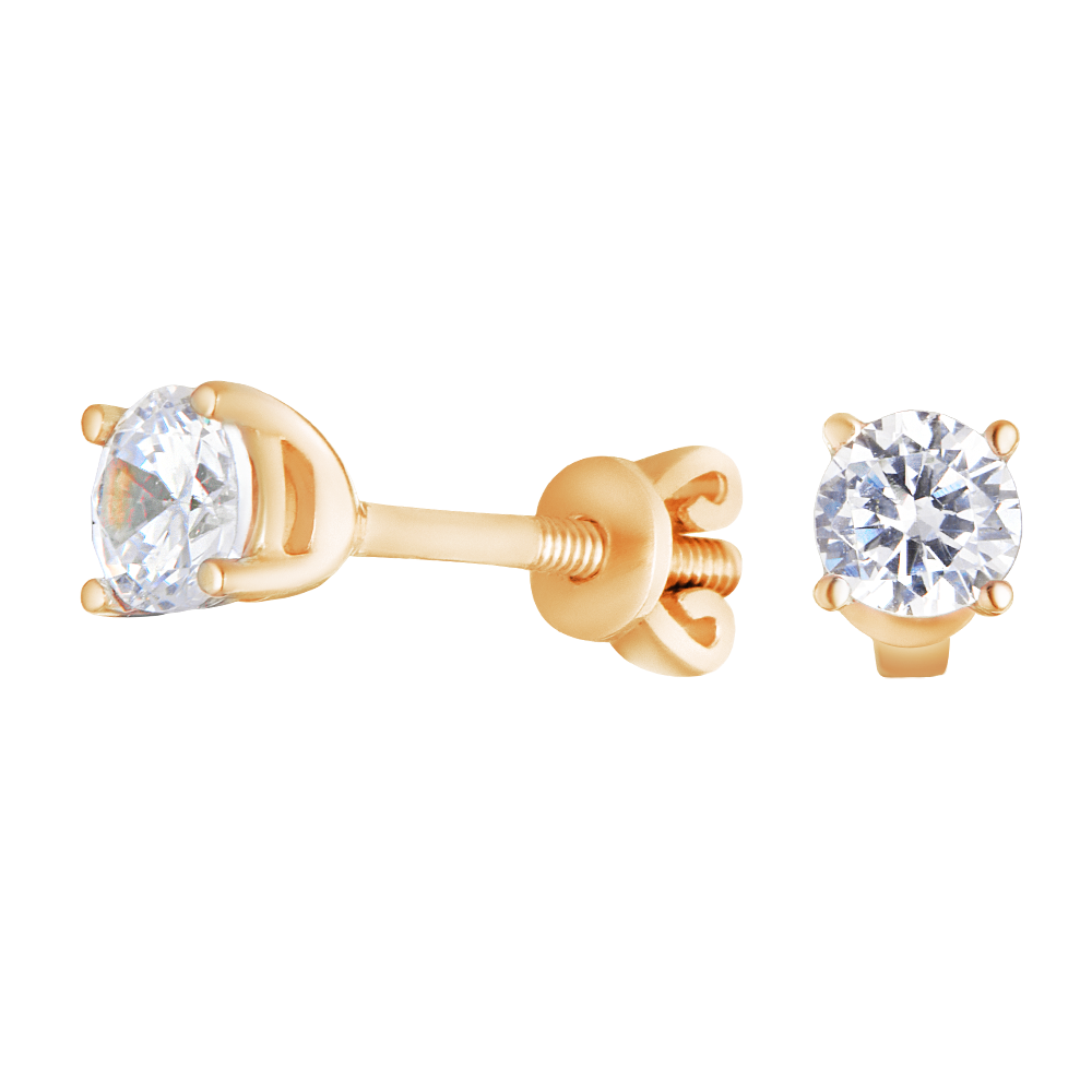 Серьги арт.1125306 Кубик Циркония