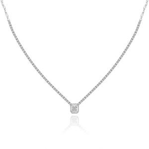 Ожерелье с бриллиантом 1,49 карат