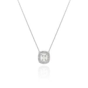 Ожерелье с бриллиантом 0,53 карат