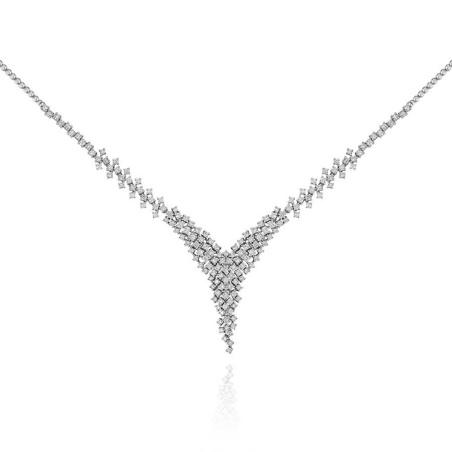 Ожерелье с бриллиантом 2,56 карат