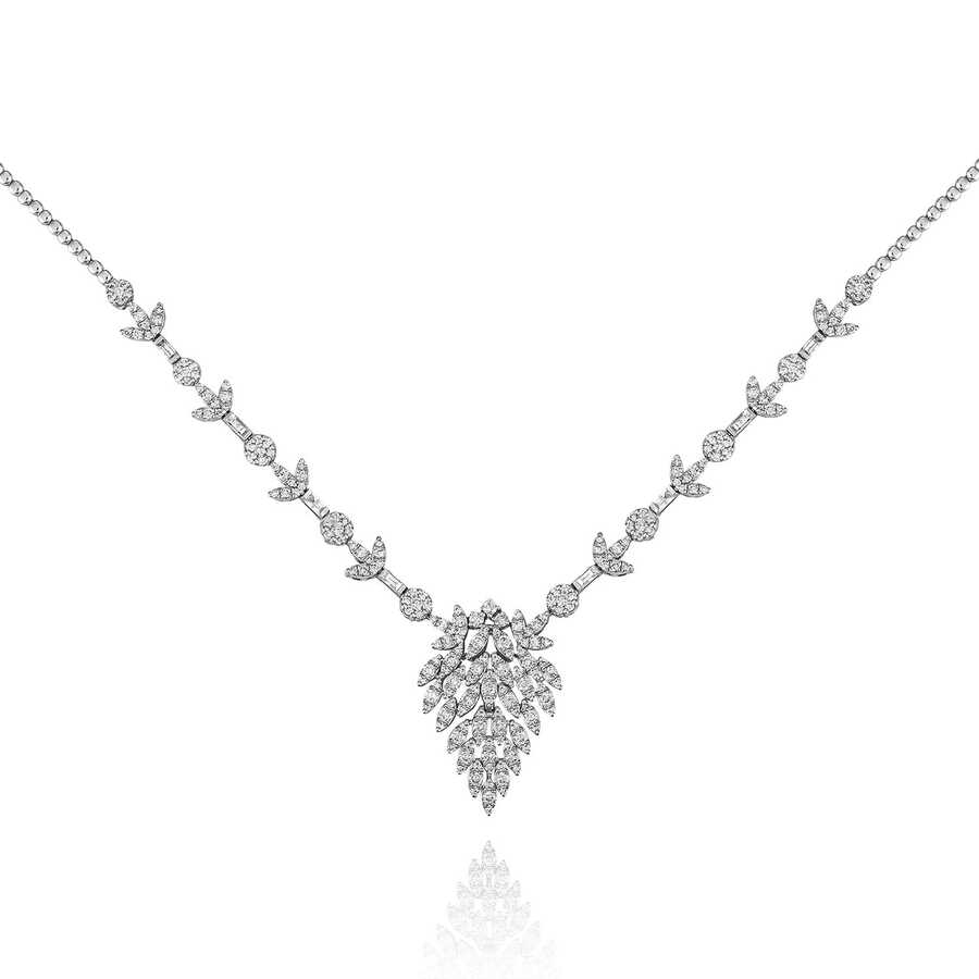Ожерелье с бриллиантом 2,89 карат