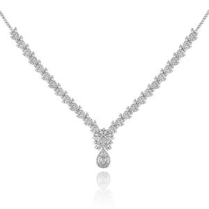 Ожерелье с бриллиантом 3,75 карат