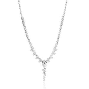 Ожерелье с бриллиантом 0,39 карат