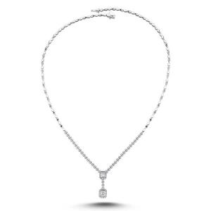 Ожерелье с бриллиантом 1,26 карат