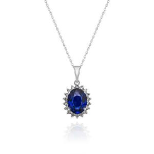 Ожерелье с бриллиантом 1,98 карат
