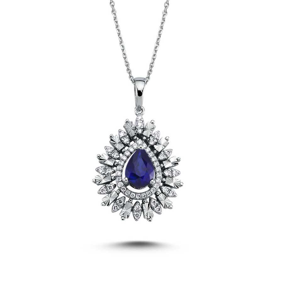 Ожерелье с бриллиантом 1,42 карат