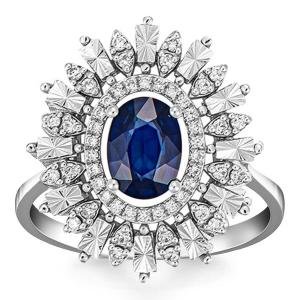 Sõrmus teemantidega 1,25 karaati
