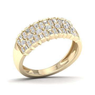 Золотое кольцо MR-25379Y